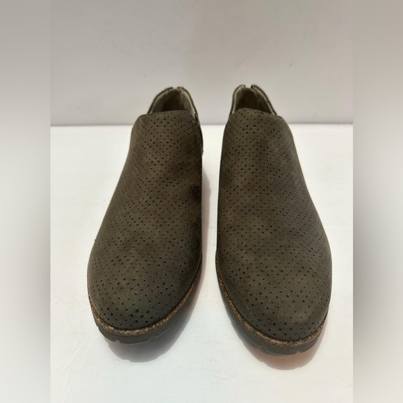 Dr. Scholl's Women's Roll Call Booties Olive Size 10m - Picture 2 of 6